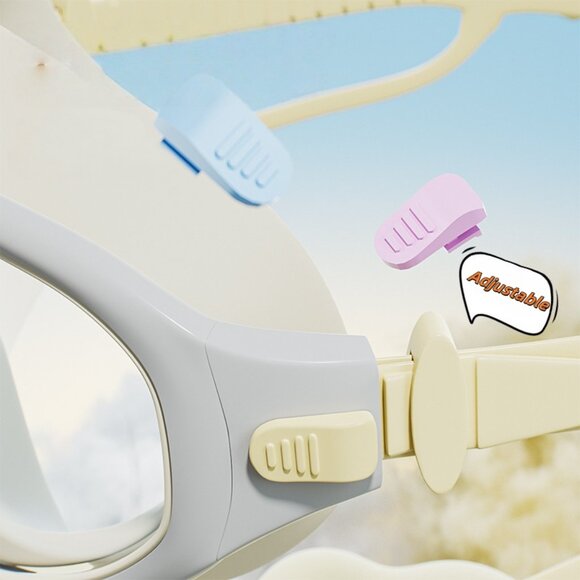 Kid's Swimming Goggle& Swimming Cap S With Case - Picture 5 of 7